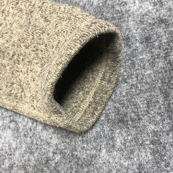 The North Face Gordon Lyons Sweater Mens Large Beige Fleece 1/4 Zip Pullover - Picture 12 of 16